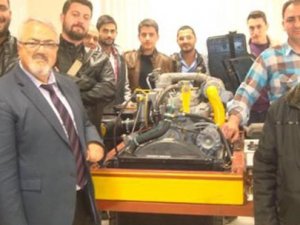 Yüzde yüz yerli ilk dizel motor üretildi
