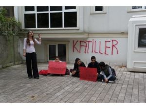 Soma Holding Önünde Protesto Eylemi