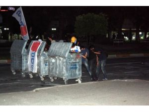 Mersin'de Eylemcilere Polis Müdahalesi