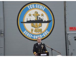 Barbaros Türk Deniz Grubu Güney Afrika'da Atış Tatbikatı Yaptı