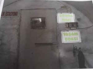 İşte o madendeki yaşam odaları