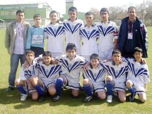 Minik futbolcular göz doldurdu