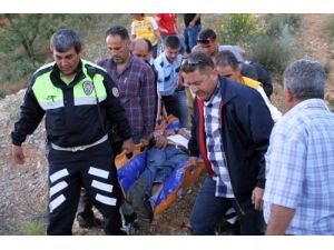 Uçurumdan Yuvarlanan Kişi Kurtarıldı