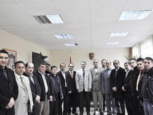 Seydişehirli genç esnaf Kaymakamı ziyaret etti