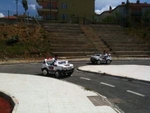 Yozgat’ta Çocuklar Trafik Kurallarını Uygulamalı Öğreniyor