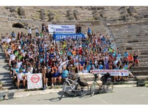8. Gökova Bisiklet Turu'nda Pedallar Soma İçin Çevrildi