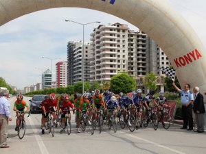 Konya'da Trafik Haftası Bisiklet Yarışı