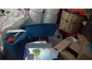 İmal Ettiği Sahte Deterjanları Satmak İçin Ucuzluk Mağazası Açmış