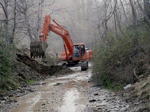 Meram Deresi’nde ıslah çalışmasına devam