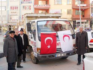Ortakaraören’den Filistin’e yardım