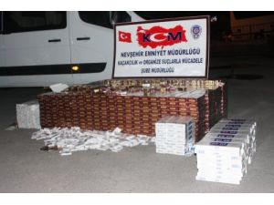 10 Bin 684 Adet Gümrük Kaçağı Sigara Ele Geçirildi