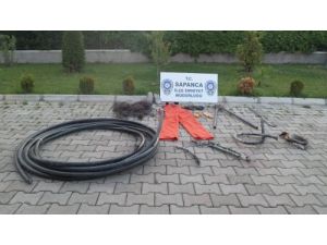 Yht Hattından Kablo Çalan 4 Kişi Gözaltına Alındı