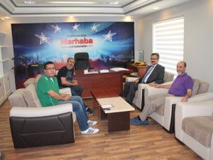 Oktay Sarı'dan Merhaba’ya ziyaret