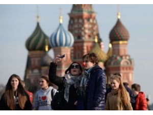 Türk Turistler Moskova’yı Sevdi