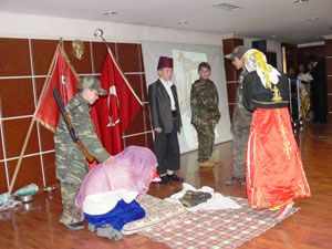 Öğrenciler birlik mesajı verdi