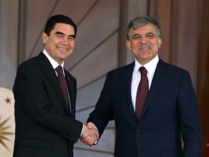 Türkmenistan Devlet Başkanı Berdimuhamedov Çankaya Köşkü’nde