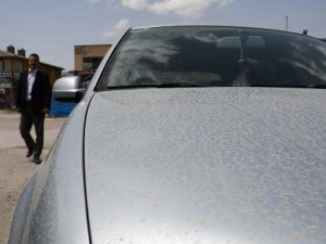 Konya'ya 'çamur' yağdı