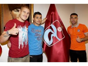 Trabzonspor Deniz, Serdar Ve Serhat 3'er Yıllık Sözleşme İmzaladı