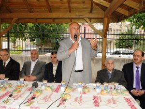 Demiryolu çalışanları yemekte buluştu