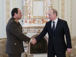 Putin, Sisi’ye Tebrik Ve İşbirliği Mektubu Gönderdi