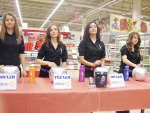 Adese'de çekiliş heycanı yaşandı