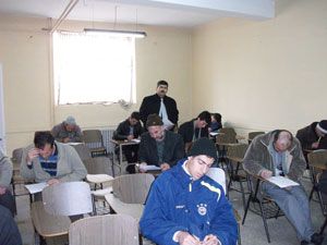 Sarayönü'nde çiftçiler, sınava girdi