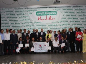 Sağlıklı okullar ödüllendirildi
