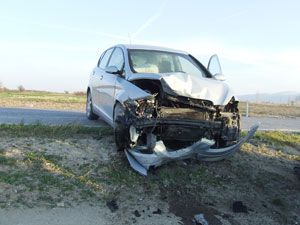 Akşehir'de trafik kazası: 1 yaralı