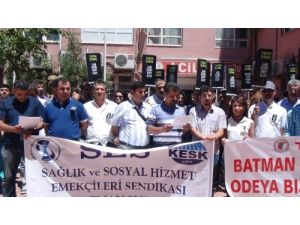 Ttb Ve Ses Batman Şubeleri 'Taşeronlaşmaya Hayır' Dedi