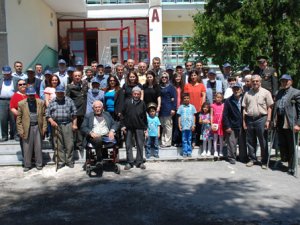 Jandarmadan babalar günü ziyareti