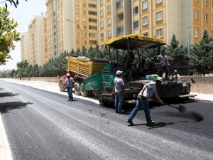 Selçuklu'da asfalt ve altyapıda yoğun tempo