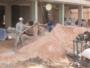 Öğrenciler iş başı yaptı