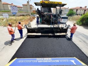 Çeşme Ve Özdere’ye 40 Bin Ton Asfalt Döküldü