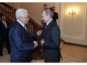 Putin, Abbas’la Görüştü, Ortadoğu Barış Sürecinin Başlamasını İstedi