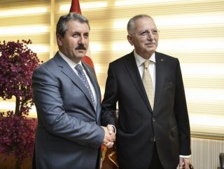 Ekmeleddin İhsanoğlu BBP'yi ziyaret etti
