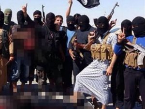 IŞİD'den kan donduran poz