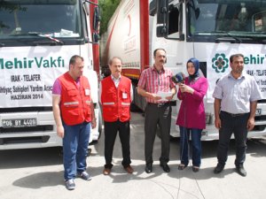 Türkmenlere yardım eli uzandı