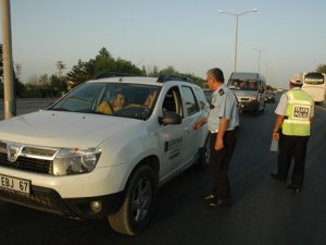 Karaman polisinden sürücülere iftar