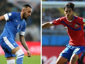 Kosta Rika ile Yunanistan ilk randevuda