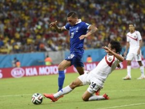 Kosta Rika Yunanistan'ı yenerek tarih yazdı!