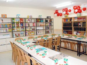 Büyüksinan İlköğretim Okulu’nda kütüphane açıldı