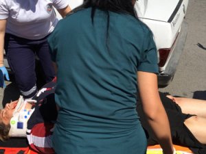 Konya'da otomobil yayaya çarptı: 1 yaralı