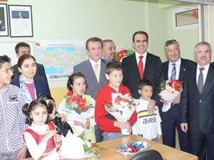 Özel eğitim sınıfı törenle hizmete açıldı