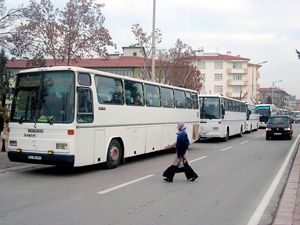 ‘Her yer Filistin’ mitingine Konya’dan 100 otobüs kaldırıldı