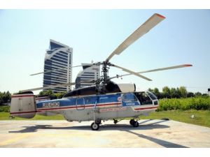 Bursa’da Yangın Helikopteri Göreve Başladı