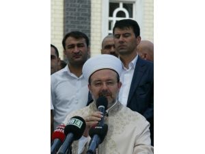 Görmez: Camileri Hedef Alan Zihniyet Birlikte Yaşama Hukukumuza Aykırıdır