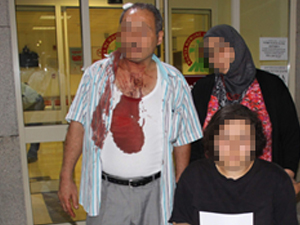 Polis memuru dövdü, sevgilisi bıçakladı!