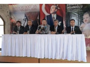 İzmir'de Parti İl Başkanlarından İhsanoğlu İçin Sandık Çağrısı