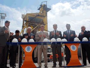 Asfalt sezonu dualarla açıldı