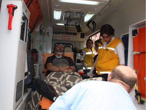 Polonyalı turistlerin aracı takla attı: 5 yaralı